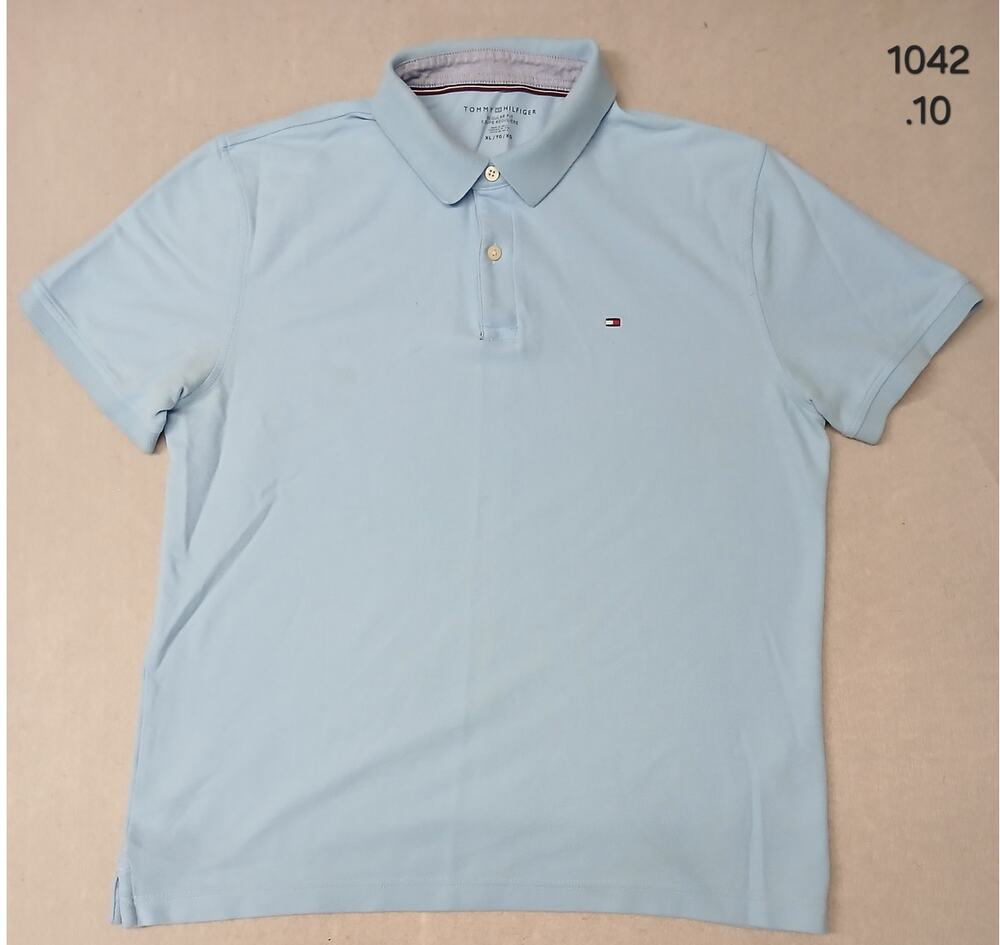 Tommy Hilfiger (XL) Light Blue Short Sleeve Polo Golf Shirt